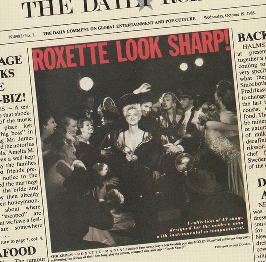 Roxette : Look Sharp! (CD, Album)