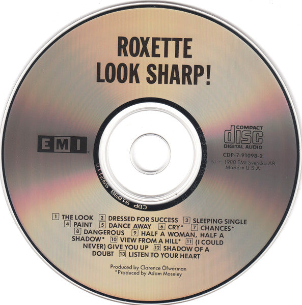 Roxette : Look Sharp! (CD, Album)