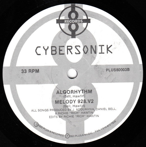 Cybersonik : Technarchy (12")
