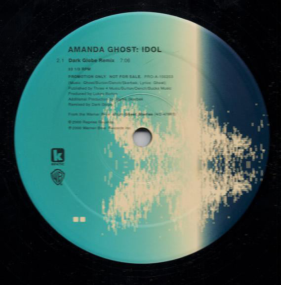 Amanda Ghost : Idol (12", Promo)