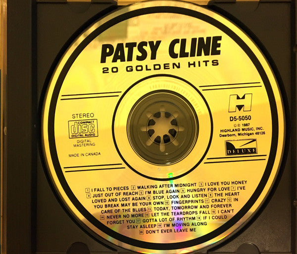 Patsy Cline : 20 Golden Hits (CD, Comp)