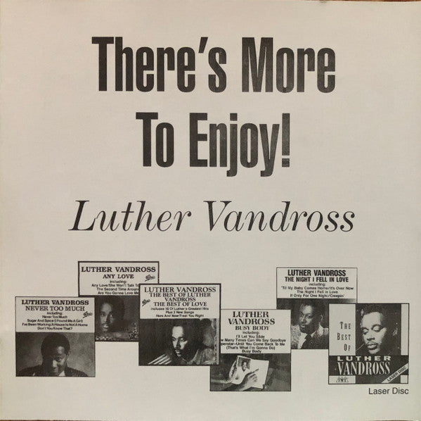 Luther Vandross : To Love (CD, Comp)
