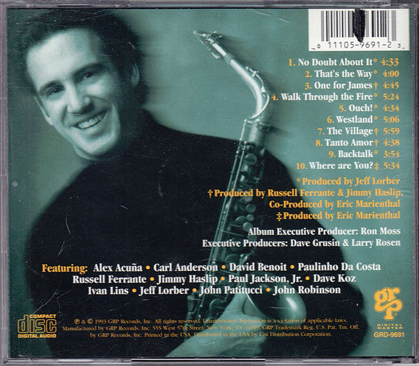 Eric Marienthal : One Touch (CD, Album, Promo, San)