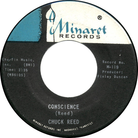 Chuck Reed (3) : Conscience (7", Single)