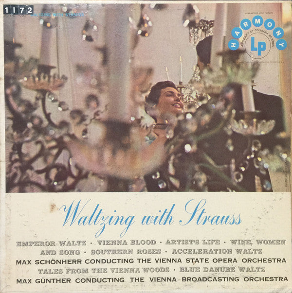 Max Schönherr, Orchester Der Wiener Staatsoper, Max Günther, Great Vienna Broadcasting Orchestra : Waltzing With Strauss (LP, Album)