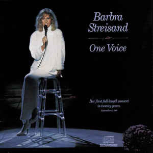 Barbra Streisand : One Voice (CD, Album, Club)