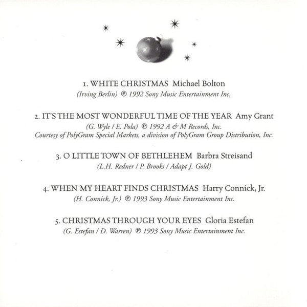 Various : Christmas With The Stars (CD, Album, Comp)