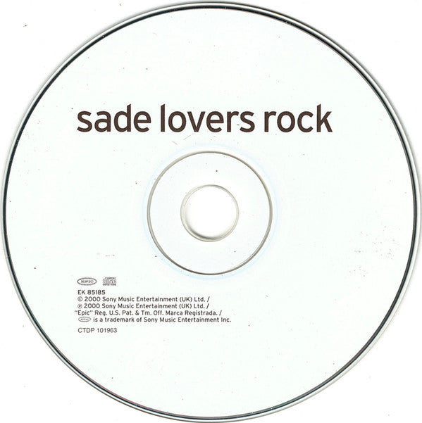 Sade : Lovers Rock (CD, Album)