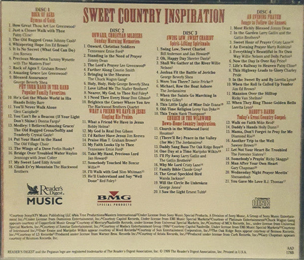 Various : Sweet Country Inspiration (4xCD, Comp)