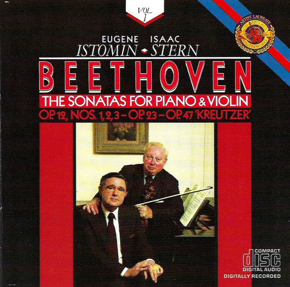 Eugene Istomin, Isaac Stern, Beethoven* : The Sonatas For Piano & Violin, Volume 1 (2xCD)