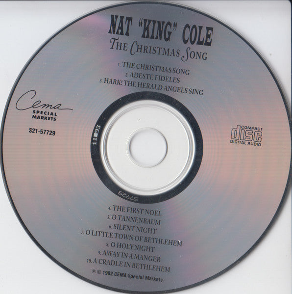 Nat King Cole : The Christmas Song (CD, Album, RE)