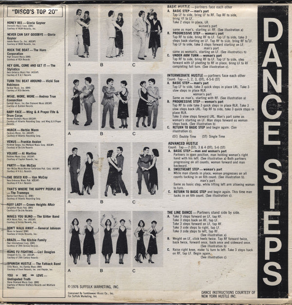 Various : Disco's Top 20 (LP, Comp)