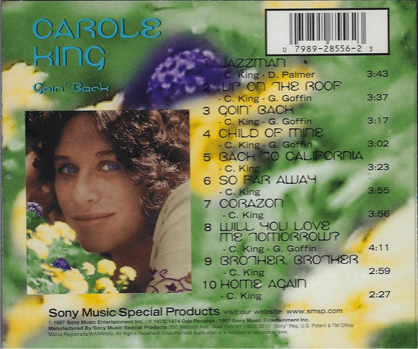 Carole King : Goin' Back (CD, Comp)