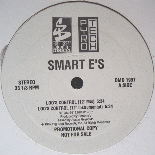 Smart E's : Loo's Control (12", Promo)