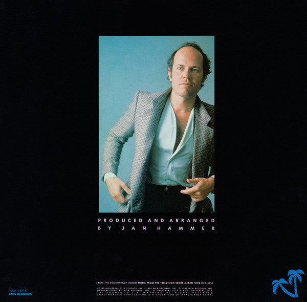 Jan Hammer : Miami Vice Theme (12", Pin)
