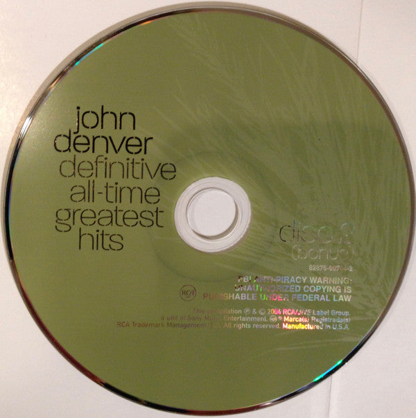 John Denver : Definitive All-Time Greatest Hits (CD, Comp + CD + Comp)