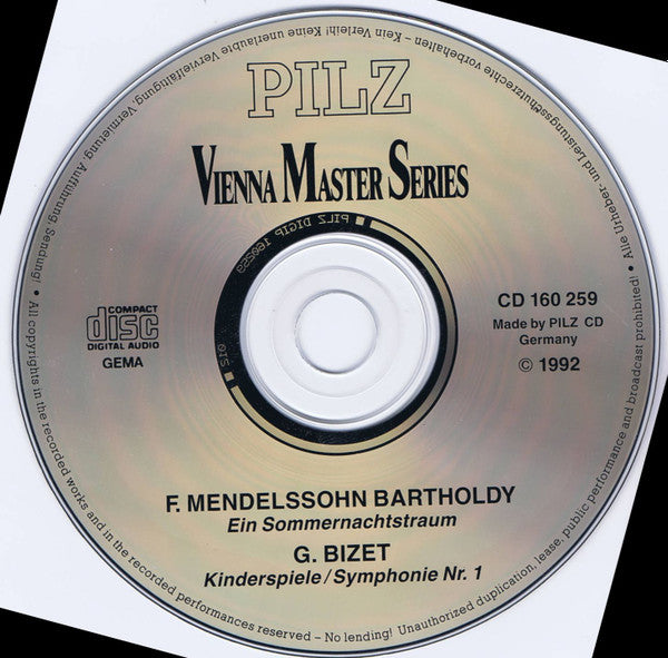 F. Mendelssohn Bartholdy* : A Midsummer Night's Dream, Symphonies No. 4 & 5 (2xCD, Comp)