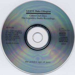 Duke Ellington : Cotton Club Days.The Legendary Studio Recordings. (CD, Comp)