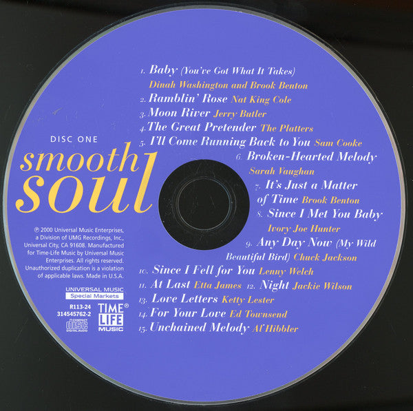 Various : Smooth Soul (CD, Comp)