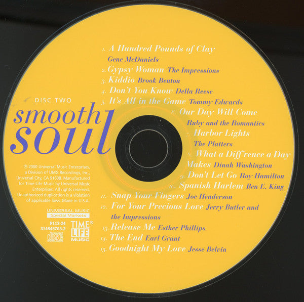 Various : Smooth Soul (CD, Comp)