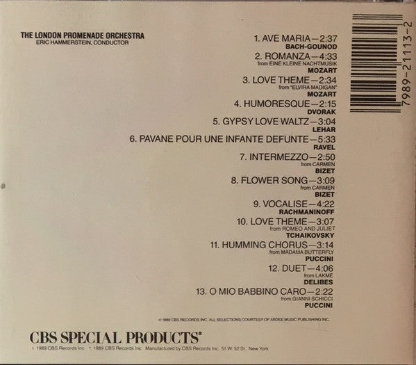 London Promenade Orch.* : Romanza • World's Most Beautiful Melodies (CD)