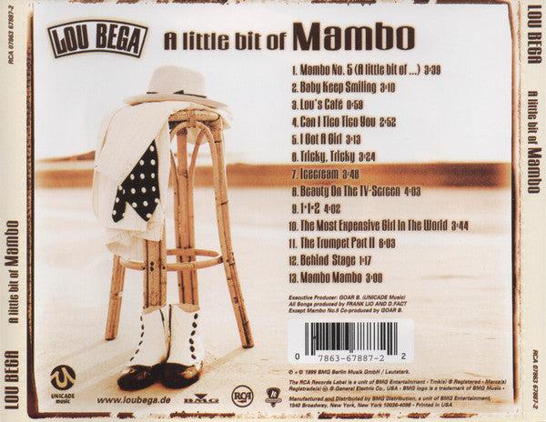 Lou Bega : A Little Bit Of Mambo (CD, Album, Cin)