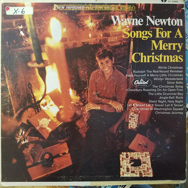 Wayne Newton : Songs For A Merry Christmas (LP, Album, Scr)