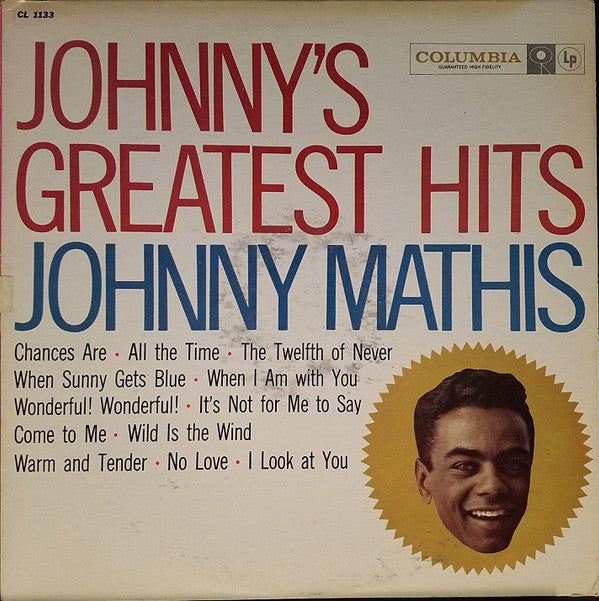 Johnny Mathis : Johnny's Greatest Hits (LP, Comp, Mono, Hol)