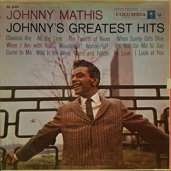 Johnny Mathis : Johnny's Greatest Hits (LP, Comp, Mono, Hol)