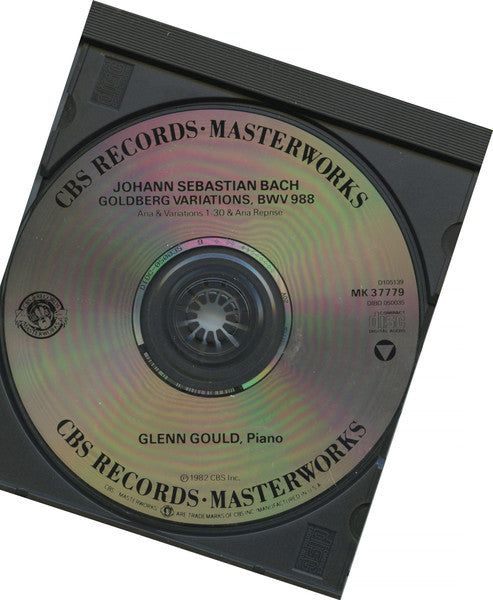 Bach* - Glenn Gould : The Goldberg Variations (CD, Album, Club, RE)