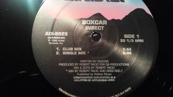 Boxcar : Insect (12")