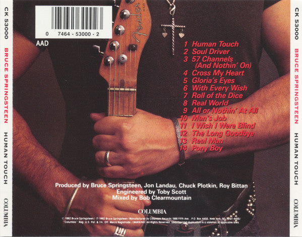 Bruce Springsteen : Human Touch (CD, Album)