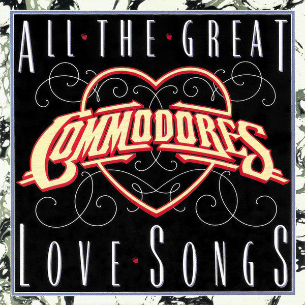 Commodores : All The Great Love Songs (CD, Album, Comp)