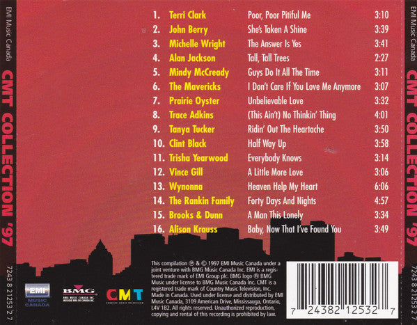 Various : CMT - Collection '97 (CD, Comp)