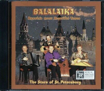 The Stars Of St. Petersburg : Balalaika: Russia's Most Beautiful Tunes (CD)