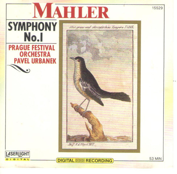 Mahler* / Prague Festival Orchestra* / Pavel Urbanek : Symphony № 1  (CD, Album)