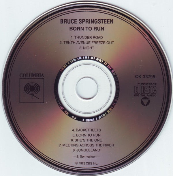 Buy Bruce Springsteen : Born To Run (CD, Album, RE, RP) Online for