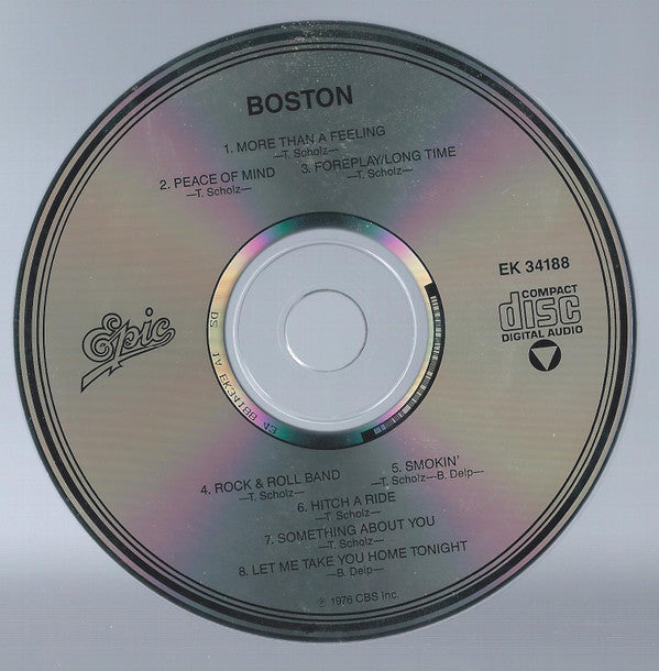 Boston : Boston (CD, Album, RE, RP, Son)