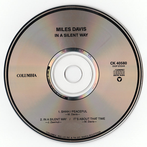 Miles Davis : In A Silent Way (CD, Album, RE)