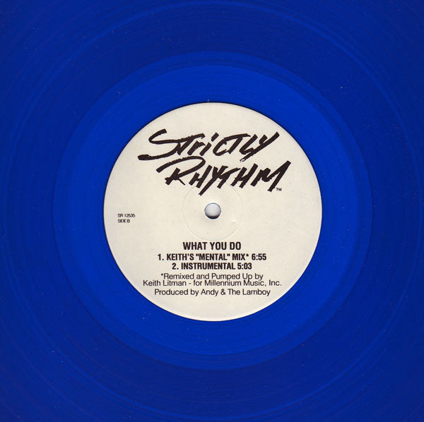 J. Cee : What You Do (12", Ltd, Blu)