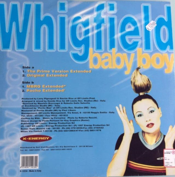 Whigfield : Baby Boy (12")