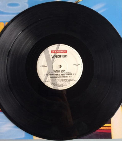 Whigfield : Baby Boy (12")