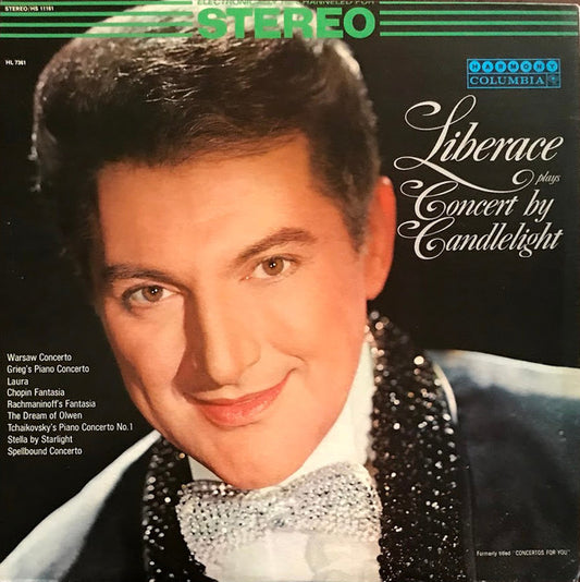 Liberace : Concert By Candlelight (LP, Album)