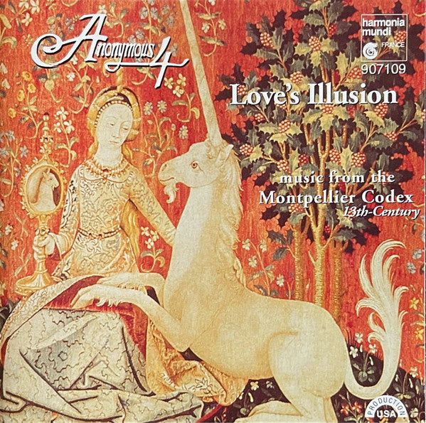 Anonymous 4 : Love's Illusion (Music From The Montpellier Codex 13th-Century) (CD, Album, Sli)