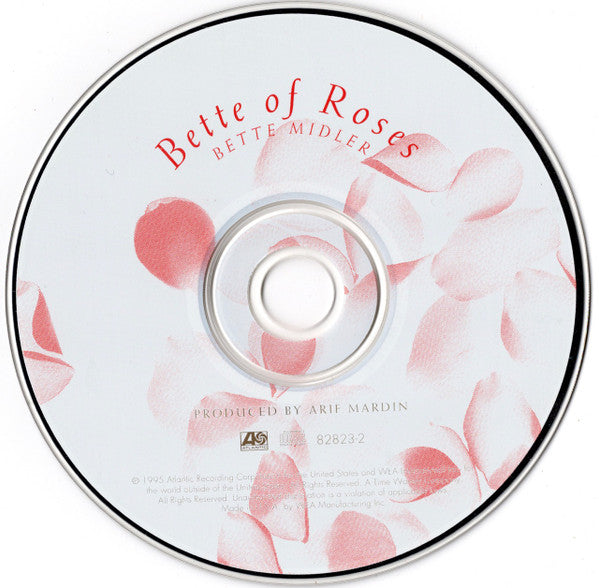Bette Midler : Bette Of Roses (CD, Album)