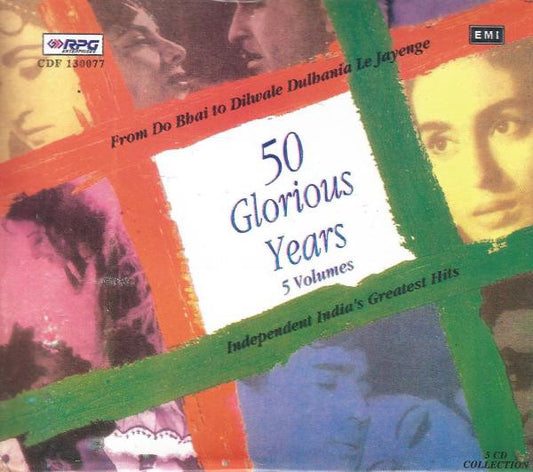 Various : 50 Glorious Years - 5 CD Pack  (CD, Comp)