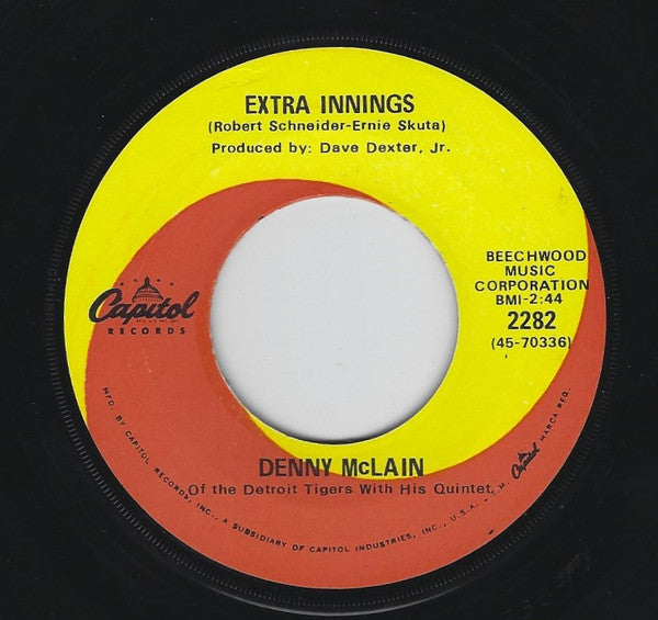 Denny McLain : Lonely Is The Name (7", Single, Scr)