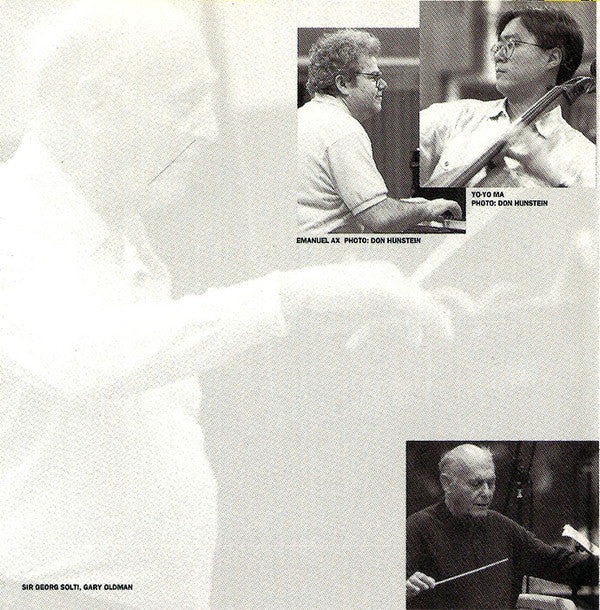 Ludwig Van Beethoven / Sir Georg Solti*, Emanuel Ax, Pamela Frank, Gidon Kremer, Yo-Yo Ma, Murray Perahia, The London Symphony Orchestra* : Immortal Beloved (Original Motion Picture Soundtrack) (CD, RP)