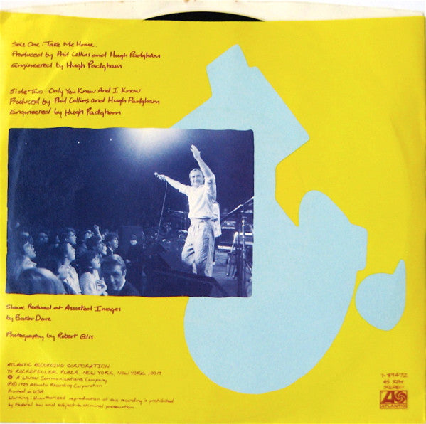 Phil Collins : Take Me Home (7", Single, Styrene, All)