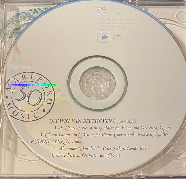 Beethoven* / Dvořák* / Janáček* / Rudolf Serkin, Marlboro Festival Chorus* And Orchestra*, Alexander Schneider, Peter Serkin, Marlboro Chamber Ensembles* : Marlboro Music Festival: 50th Anniversary (2xCD, RM)